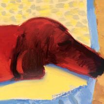 デイヴィッド・ホックニー David Hockney 犬 ダックスフンド ポスター / Andy Warhol Roy Lichtenstein 村上隆 カウズ KAWS_画像5
