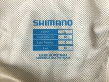 EZ088 シマノ SHIMANO ビブショーツ 黒白 XL_画像6