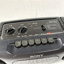 SONYソニー ラジカセ CFS-B11 レトロ 90年代 ラジオ カセット_画像5