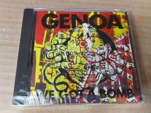 ゲノア GENOA WE GOT A BOMB 未開封CD 1000枚限定 SRCS-1003-ST f273