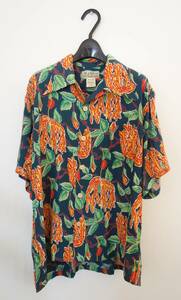 GLOVE HOUSE グローブハウス 　A.I.M Hawaiian From Honolulu ＊ALOHA SHIRTS 半袖アロハシャツ ＊お色　グリーン系