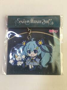 【激レア、新品】SNOWMIKU2017　ラバーストラップ　　　　雪ミク　初音ミク　大通会場限定　１点のみ！