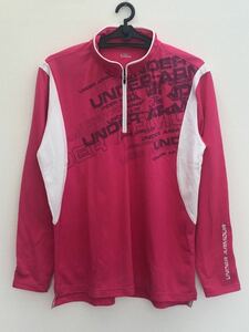 UNDER ARMOUR（アンダーアーマー）UAグラフィックロングスリーブジップモック☆参考価格：10.230円☆MGF4704☆LGサイズ（W181002）