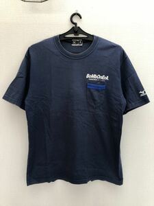MIZUNO（ミズノ）×bombonera（ボンボネーラ）デザインTシャツ☆XOサイズ☆ネイビー