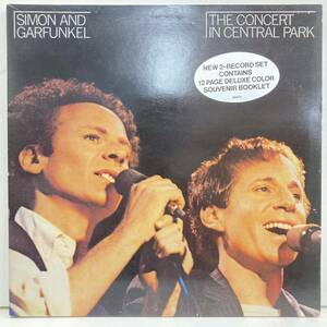 ★00即決 SIMON and GARFUNKEL CONCERT IN CENTRAL PARK マトA1/B6/CZ/5D-I sterling刻印 2lp GF BOOKLET オランダ88575オリジナル 