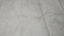古地図 　薬莱山　宮城県　地図　資料　46×57cm　　明治37年測量　　昭和年印刷　発行　かきこみ_画像2