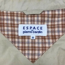 ピエール カルダン/ESPACE by pierre cardin★シャツジャケット【M/ベージュ】両サイドポケット◆L72_画像3