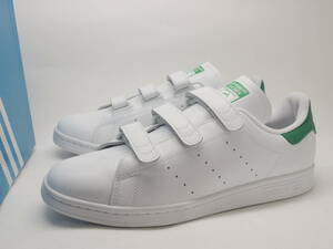 即決!未使用! 19製 adidas STAN SMITH CF 白緑 28.5cm （S75187） / アディダス スタンスミス ベルクロ