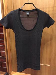 Pledge Pledge U neck cut and sewn size46 | tops inner short sleeves T-shirt ②