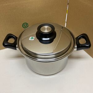 フジノス IH対応品 深型両手鍋 3.8L