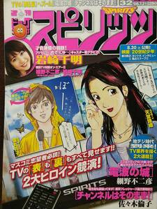 週刊ビックコミックスピリッツ 2008年No.32 グラビア切り抜き 岩崎千明