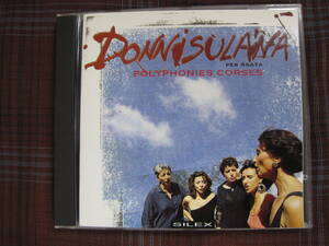 A#1351◆CD◆ Polyphonies Corses DONNISULANA - Per Agata コルシカ島 民族音楽 ポリフォニー Silex Y225019