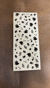 ウォーターネイルシール