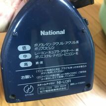 送料無料　スチームアイロン NI-U3R　　National 動作確認済 中古サビ有り_画像5