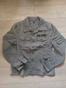 U.S.ARMY ミリタリージャケット カーキ 子供用