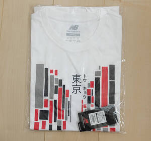 新品! ニューバランス New Balance Tシャツ メンズ 白 S 東京