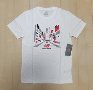 新品! ニューバランス New Balance Tシャツ メンズ 白 S 大阪