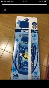 サーモス 2way 真空断熱 ステンレスボトル ミッキー 水筒 ディズニー