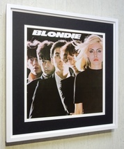 ブロンディ/レコードジャケット ポスター額付き/Blondie/ディーバ/デボラ ハリー/グリッターアート/glitter art Framed/お洒落なインテリア_画像9