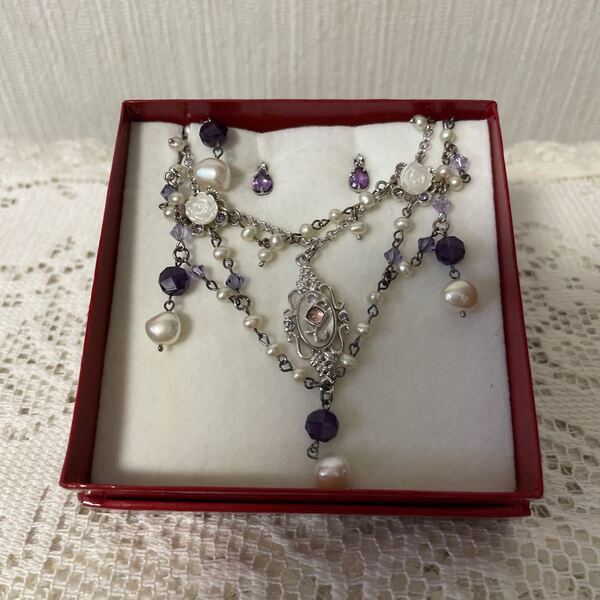 BLOOM ネックレス&ピアス