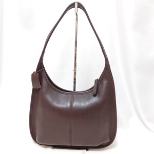 OLD COACH オールドコーチ ワンショルダーバック レザー ビンテージ ブラウン レディース メンズ グラブタンレザー