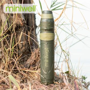 MINIWELL L600サバイバルポータブル水フィルター機器 撮影屋外旅行