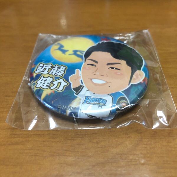 北海道日本ハムファイターズ 缶バッジ 近藤健介選手