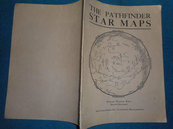 即決1927年『キング月別星図』星座早見盤、宇宙、アンティーク、天文暦学書、星図、天体観測Astronomy, Star map, Planisphere, Star chart