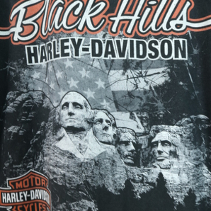 【古着】☆ハーレーダビッドソン Ｔシャツ 76th STURGIS イーグル Ｓ HARLEY DAVIDSON/R.K.STRATMAN/BLACK HILLSの画像6