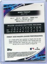 2021 Topps Finest Mike Trout 57 トラウト エンゼルス_画像2
