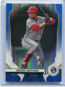 2020 Bowman Sterling 秋山翔吾 Blue Refractor 25枚限定