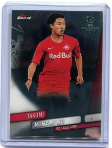 2019-20 Topps Finest UEFA Champions League 南野拓実