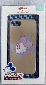 携帯電話 ケース disney SKINNYDIP iPhone8 iPhone7/6s/6 スマホケース グラフィティミッキー 新古品 未使用 SIMフリー 海外製 可愛い