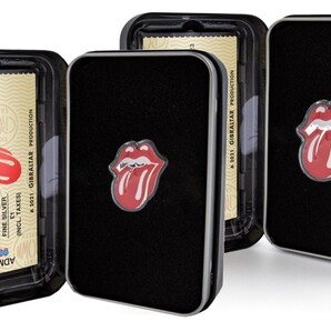 2021 ジブラルタル ローリングストーンズ Lips and Tongue 50周年 10g &1oz プルーフカラー銀貨セット
