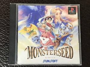 ★ 送料無料 PS1 ★ モンスターシード MONSTERSEED 動作確認済 説明書付き ★