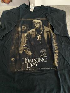 Movie tee фильм футболка Training day XL NBA Revlon kai Lee rap tee band tee vintage б/у одежда 