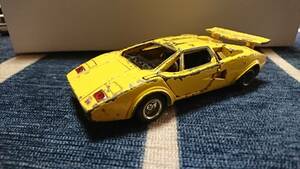 ミニカー　SHINSEI　Lamborghini　COUNTACH　ランボルギーニ　カウンタック　1/38　中古　保管品