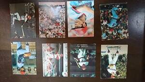  Professional Baseball card Hiroshima ..8 sheets storage goods used 