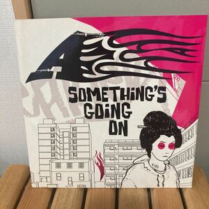 A、something going on、7インチ、インディロック、ギターポップ、indie rock