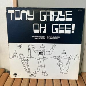 TONY GRAYE、oh gee、LP、ボッサジャズ、JAZZ、サバービア、オルガンバー、night and day