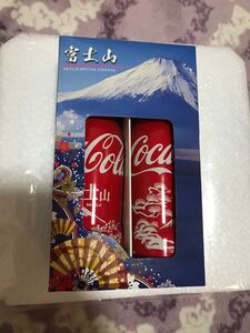 コカコーラ スリムボトル 富士山デザイン2種類(観賞用)