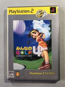 みんなのGOLF4 PS2ソフト SONY プレイステーション2 the Best みんなのゴルフ4