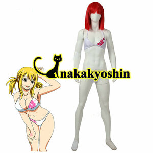 nakakyoshin出品●フェアリーテイル FAIRY TAIL ルーシィハートフィリア　泳ぎ●コスプレ衣装　ウィッグ、靴別売り