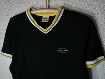 to3161　レア　NIKE　ナイキ　半袖　vネック　リンガー　tシャツ　vintage　ビンテージ　人気　送料格安_画像2