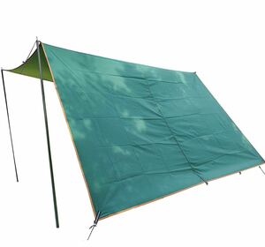 オックスフォード クロス コーティング シルバー キャノピー引き裂きに強い暴風雨に強い格子 テント テントタープ