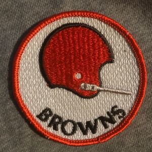 ワッペン 刺繍ワッペン BROWNS クリーブランドブラウンズ アメカジ 刺繍