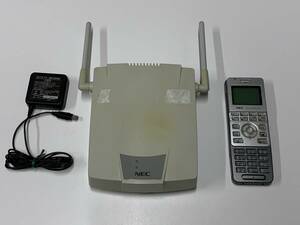 A18310)NEC IP3D-8PS-2 + DX2D-CS-B 接続装置 デジタルコードレス ビジネスホン 現状品