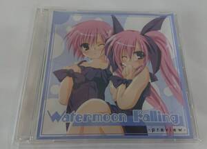 【未開封品】 初音館 同人音楽CD「 Watermoon Falling -preview-」 水月、CanvasアレンジCD 葉月わたる/だるま