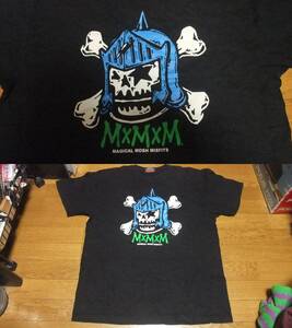 送料無料 キン肉マン ロビンマスク mxmxm MAGICAL MOSH MISFITS マジカルモッシュミスフィッツ マモミ コラボ Tシャツ XL 黒