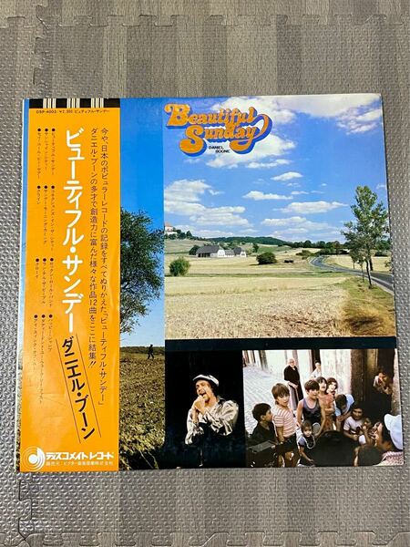 レコード LP ビューティフル・サンデー/ダニエル・ブーン